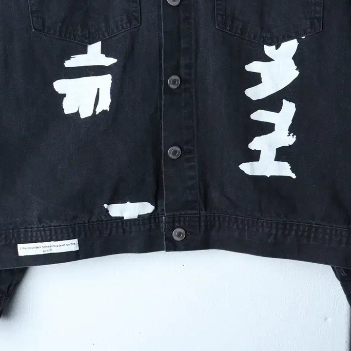 [BUNJANG] thisisneverthat Denim Windbreaker Jacket / (M-L) 디스이즈네버댓 집업 바람막이 점퍼자켓 데님 흑청-174EF