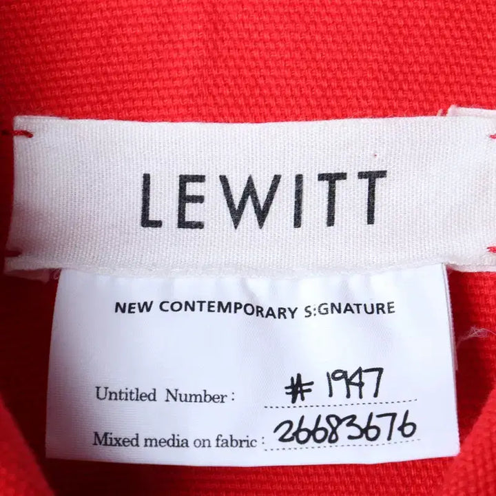 [BUNJANG] W(F) LeWit Windbreaker Jacket Red / W(F) 르윗 집업 바람막이 점퍼자켓 트러커 레드 아메카지-174F5