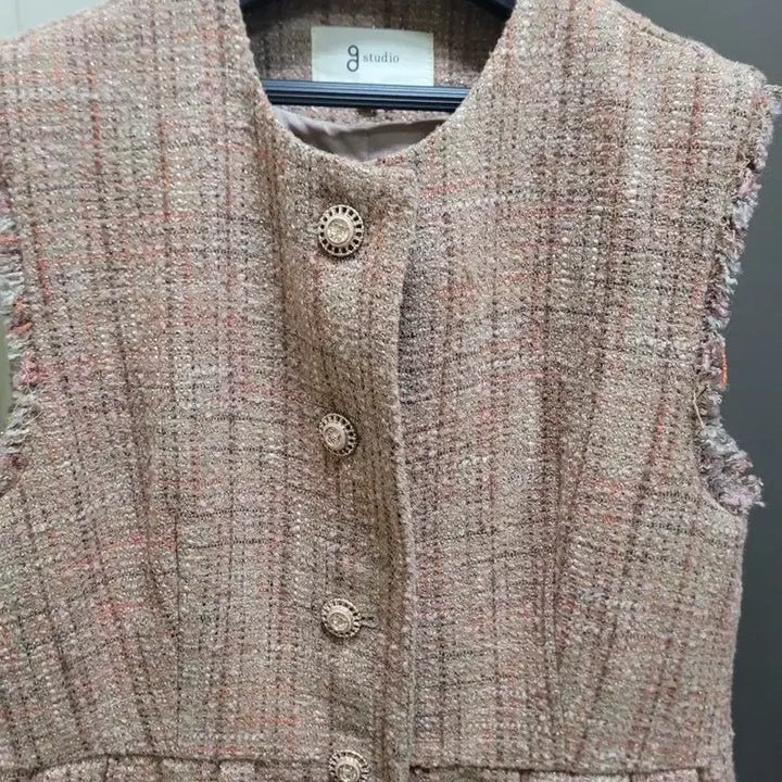 [BUNJANG] G Studio Tweed Long Dress / 지스튜디오 트위드 원피스 77