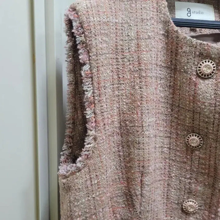 [BUNJANG] G Studio Tweed Long Dress / 지스튜디오 트위드 원피스 77