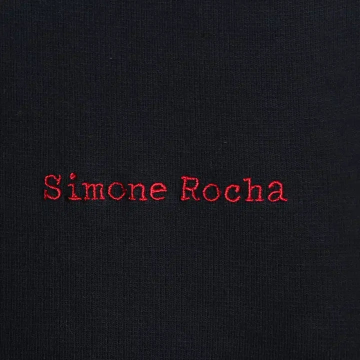 [BUNJANG] H&M Simone Rocha Collaboration Hooded T-Shirt / W(M) 에이치앤엠 후드티셔츠 시몬로샤 협업 블랙 키치 한정판-174FE