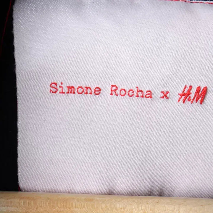 [BUNJANG] H&M Simone Rocha Collaboration Hooded T-Shirt / W(M) 에이치앤엠 후드티셔츠 시몬로샤 협업 블랙 키치 한정판-174FE