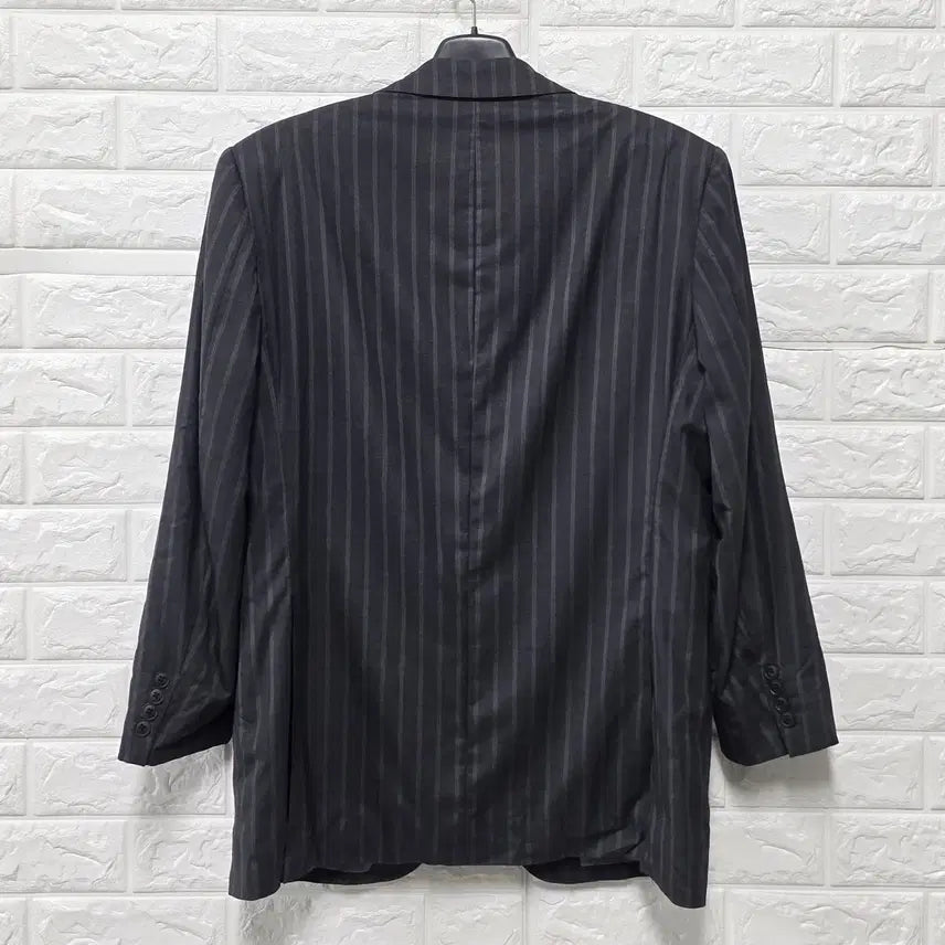 [BUNJANG] Burberry Striped Two-Button Blazer / L 버버리 스트라이프 투버튼 블레이져 C89