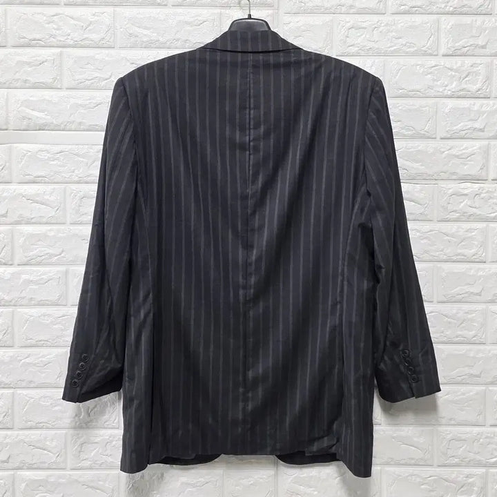 [BUNJANG] Burberry Striped Two-Button Blazer / L 버버리 스트라이프 투버튼 블레이져 C89