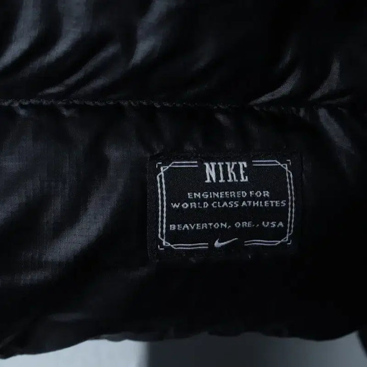 [BUNJANG] Nike Lightweight Goose Down Puffer Jacket / W(XL) 나이키 패딩 점퍼자켓 경량 구스다운 블랙 올드스쿨-17503