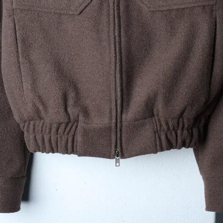 [BUNJANG] Arban Quilted Windbreaker Jacket / (M-L) 아르반 집업 바람막이 점퍼자켓 블루종 브라운 누빔-17505