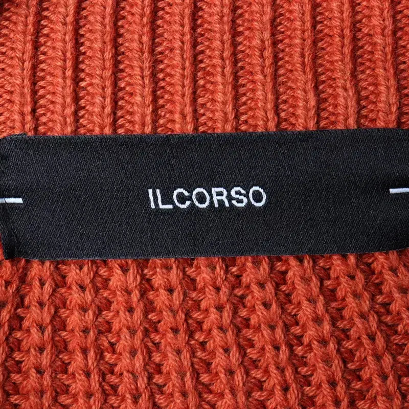 [BUNJANG] Il Corso Cashmere Knit Cardigan / (XL-2XL) 일꼬르소 니트 가디건 캐시미어 오렌지 놈코어-17508