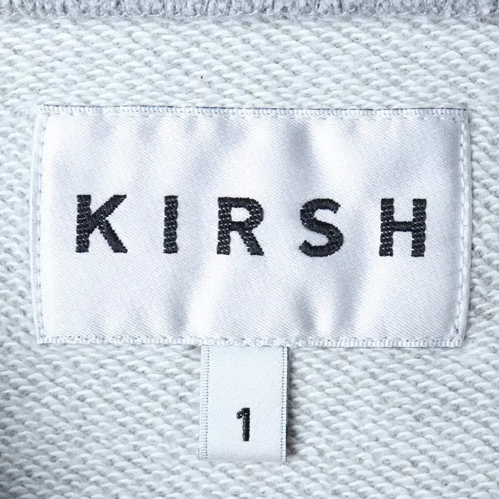 [BUNJANG] Kirsh Men's Sweatshirt Big Logo Gray / W(M-L) 키르시 맨투맨 티셔츠 빅로고 그레이 키치-17518