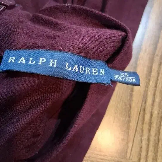 [BUNJANG] Ralph Lauren Sleeveless Blouse Burgundy / 랄프로렌 민소매 블라우스 버건디