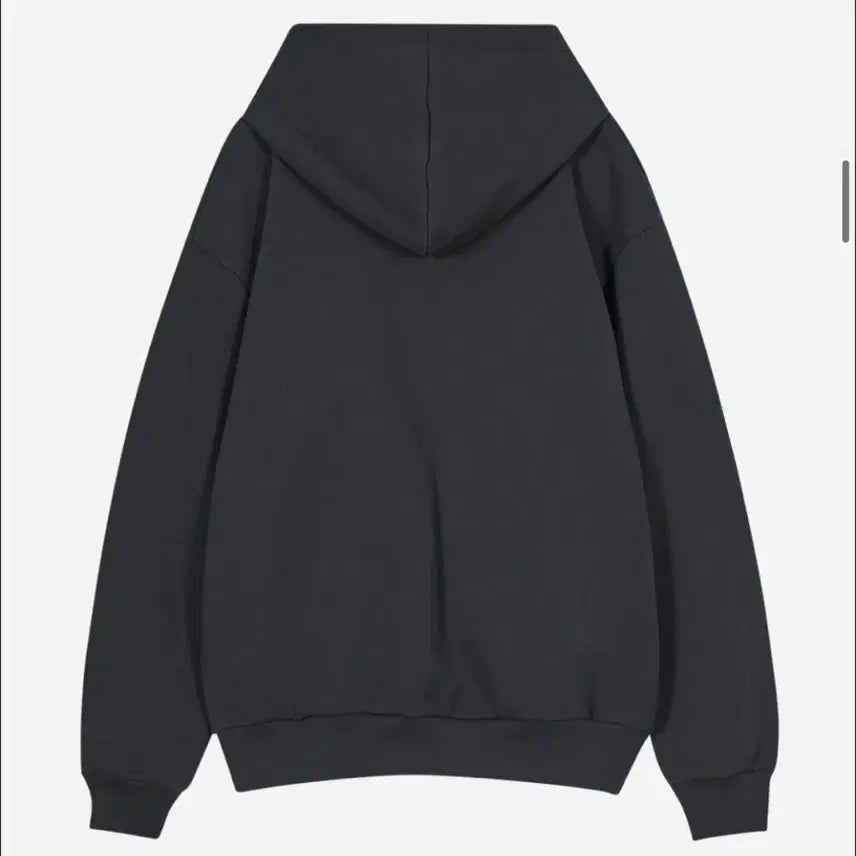 [BUNJANG] Type Service Flower Applique Zip Hoodie / (새상품) 타입서비스 플라워 후드집업 차콜