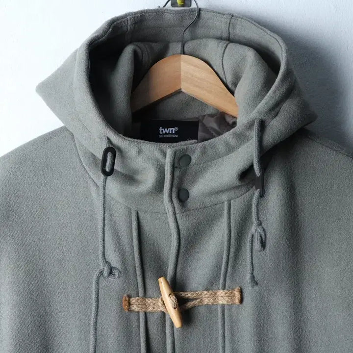 [BUNJANG] The War Is Now Duffle Coat Jacket / (XL-2XL) 더워스나우 코트자켓 더플 떡볶이 연그린 키치-17529