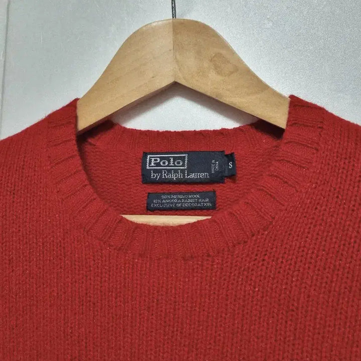 [BUNJANG] POLO Merino Wool & Rabbit Angora Knit Sweater / 남성 폴로 POLO 메리노 wool 울 래빗 앙고라 긴팔 니트 스웨터