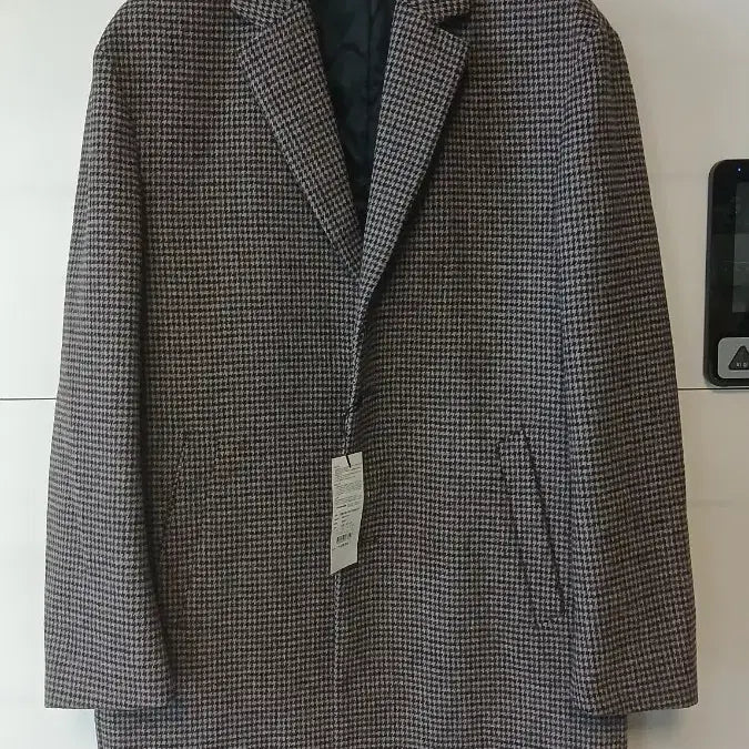 [BUNJANG] Mind Bridge Houndstooth Check Jacket (Size 105) / 마인드브릿지 하운드투스 체크 자켓 105