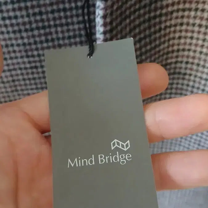 [BUNJANG] Mind Bridge Houndstooth Check Jacket (Size 105) / 마인드브릿지 하운드투스 체크 자켓 105