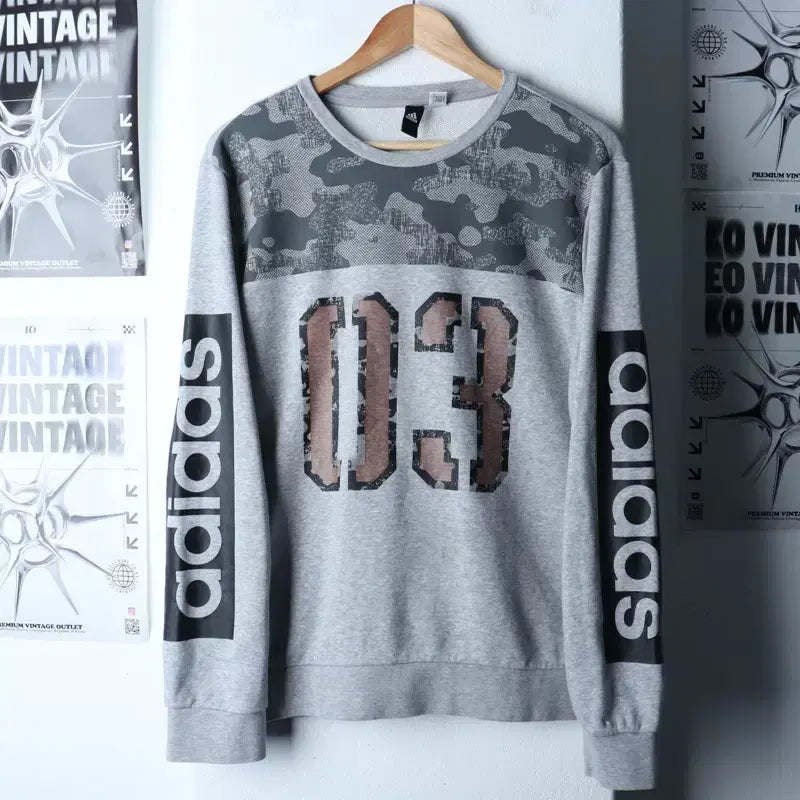 [BUNJANG] Adidas Camo Gray Men&