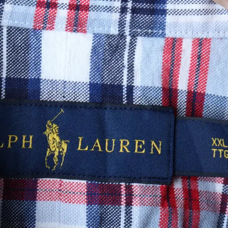 [BUNJANG] Polo Ralph Lauren Checkered Shirt / (2XL-3XL) 폴로 랄프로렌 셔츠 남방 빅사이즈 체크-1754A