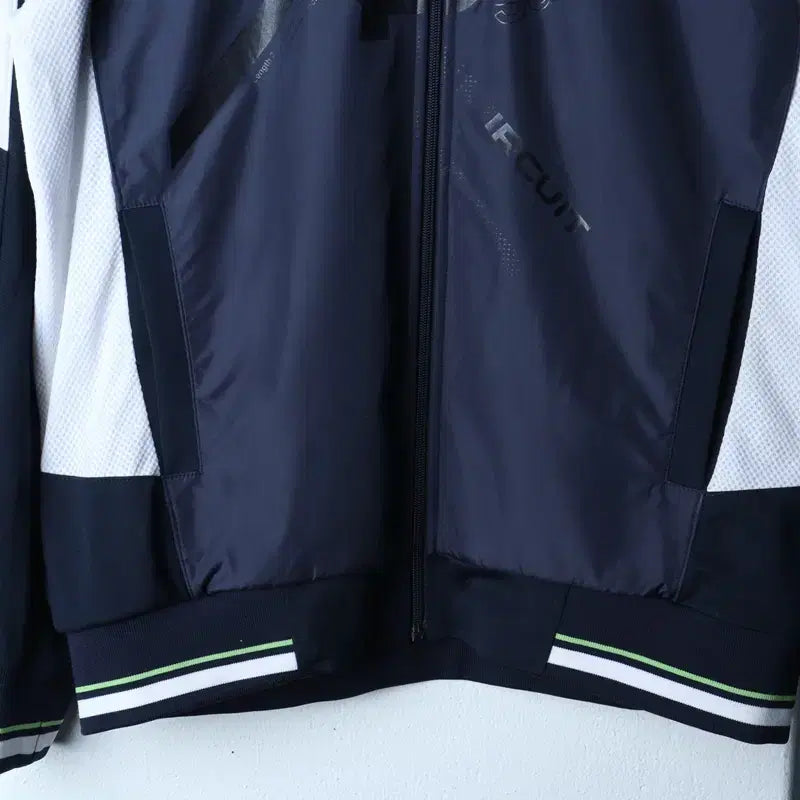 [BUNJANG] Generic Windbreaker Jacket / (XL-2XL) 헤드 집업 바람막이 점퍼자켓 기능성 네이비-1746B