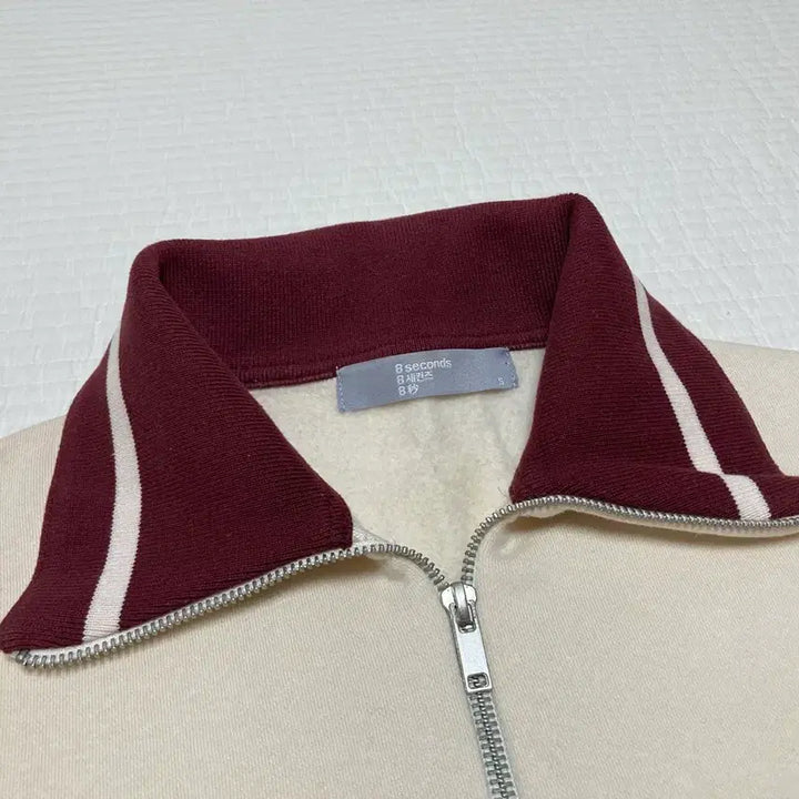 [BUNJANG] 8seconds Collar Neck Quarter Zip-up Sweatshirt / 에잇세컨즈 카라넥 쿼터집업 맨투맨