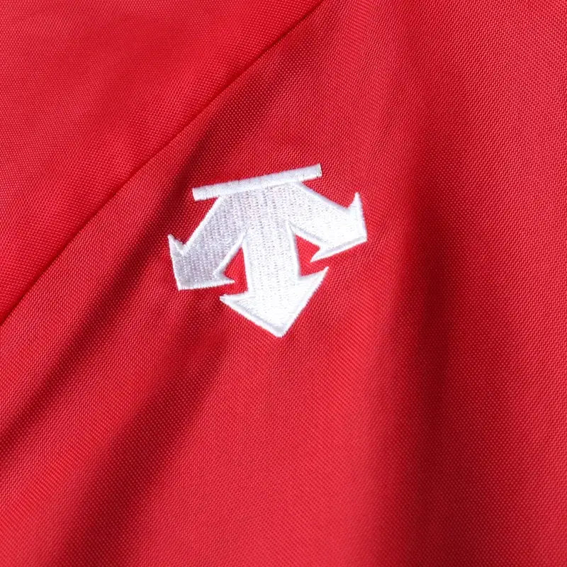 [BUNJANG] Descente Windbreaker Jacket / (M) 데상트 집업 바람막이 점퍼자켓 검빨 레드 올드스쿨-1746D