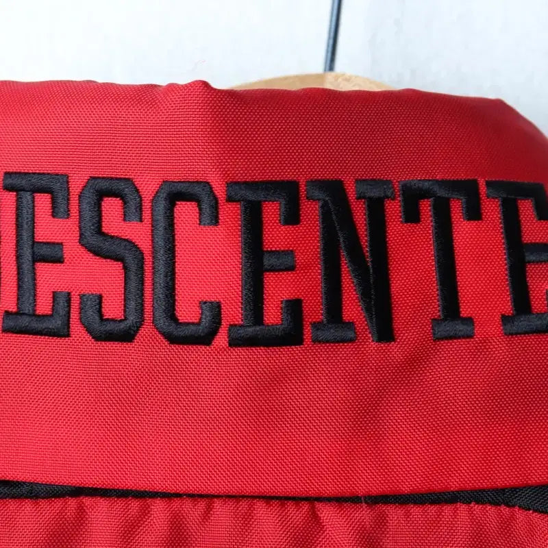 [BUNJANG] Descente Windbreaker Jacket / (M) 데상트 집업 바람막이 점퍼자켓 검빨 레드 올드스쿨-1746D