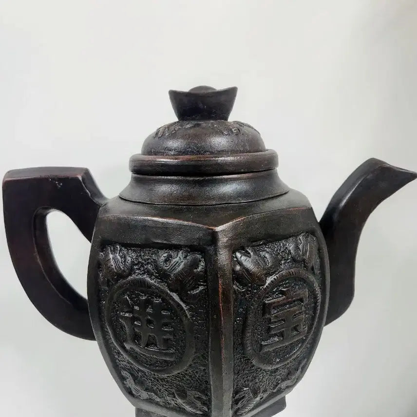 [BUNJANG] Ming Dynasty Zi Sha Hu Teapot by Shi Dabing (Reproduction) / 중국도자기                명대 시대빈 자사 육방 대호
