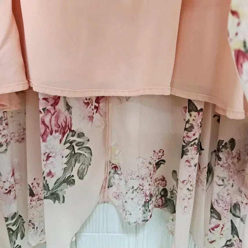 [BUNJANG] Chic Line Chiffon Dress / 시크라인 쉬폰원피스