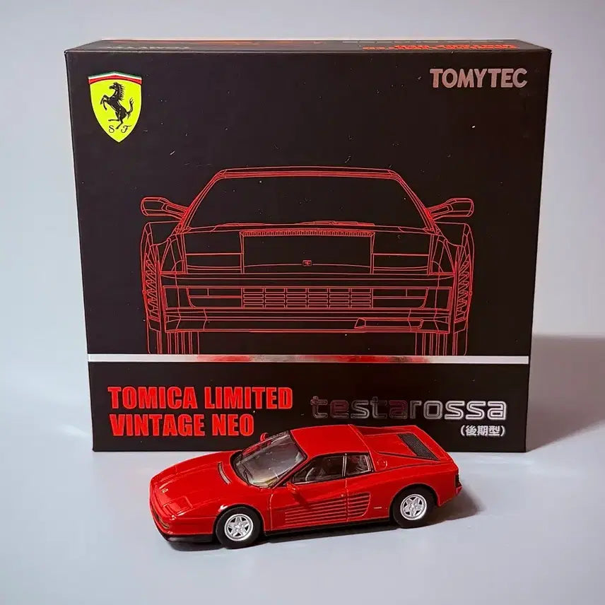 [BUNJANG] Tomica Limited Vintage Neo Ferrari Testarossa (Late Model) Red / 토미카 리미티드 빈티지 네오 페라리 테스타로사(후기형)레드
