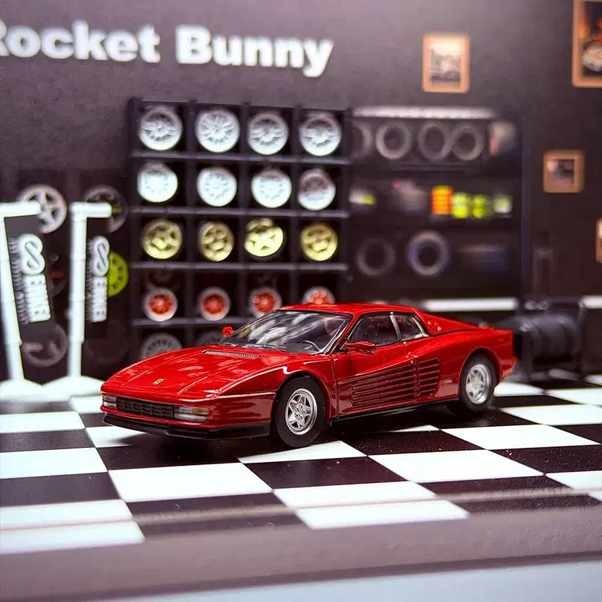 [BUNJANG] Tomica Limited Vintage Neo Ferrari Testarossa (Late Model) Red / 토미카 리미티드 빈티지 네오 페라리 테스타로사(후기형)레드