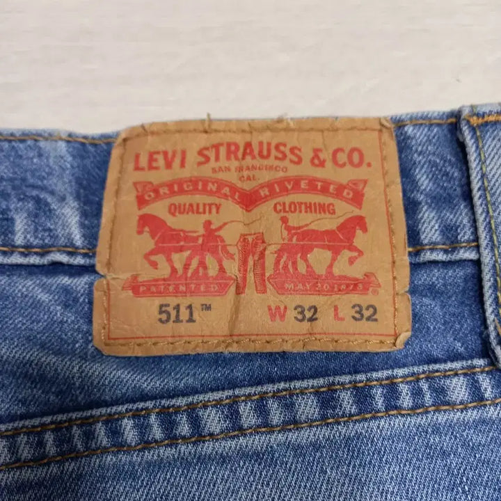 [BUNJANG] Levi's 511 Slim Straight Jeans / 32 리바이스511 이집트 워싱 스판 슬림일자진 32-356