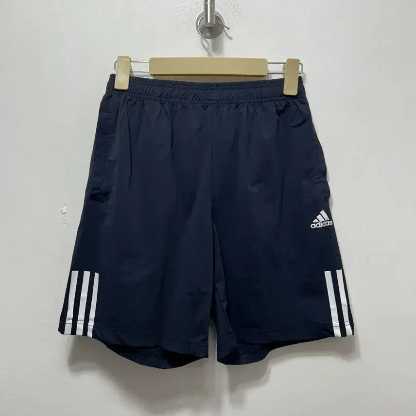 [BUNJANG] Adidas Three Stripes Navy Shorts 100 / 아디다스 삼선 반바지 네이비 100