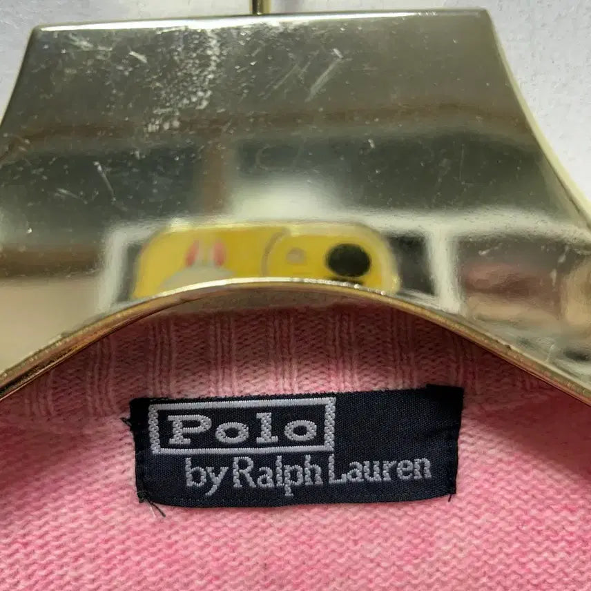 [BUNJANG] Polo Ralph Lauren Pink Knit M / 폴로 랄프로렌 핑크색 니트 M
