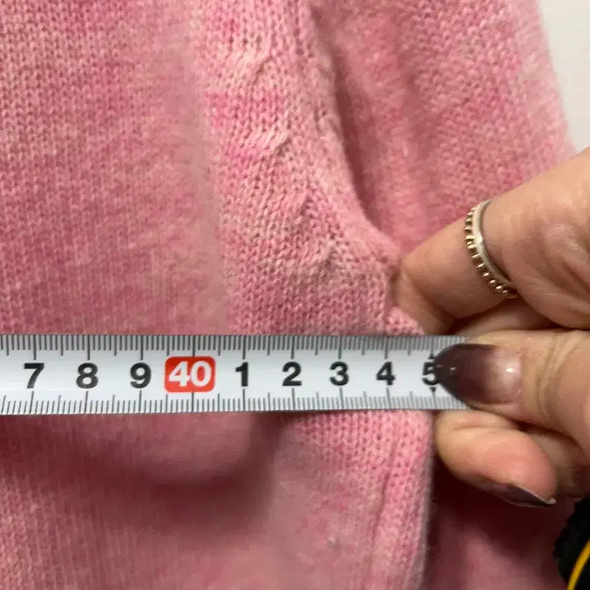 [BUNJANG] Polo Ralph Lauren Pink Knit M / 폴로 랄프로렌 핑크색 니트 M