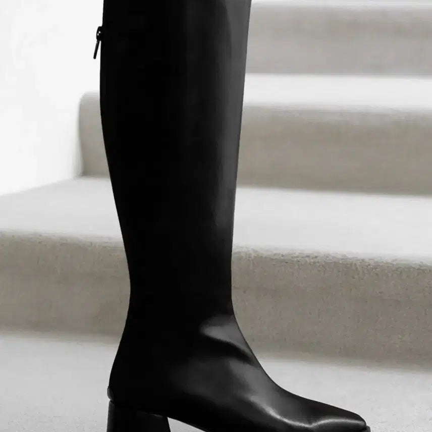 [BUNJANG] SAPPUN Lebera Square Long Boots 235 / 사뿐 르베라 스퀘어 롱부츠 235