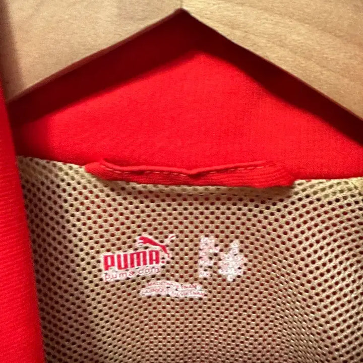 [BUNJANG] Puma Red Windbreaker Jacket (Size 100) / 푸마 레드 바람막이 자켓 100