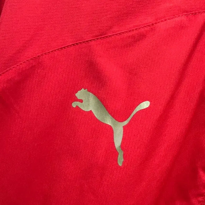 [BUNJANG] Puma Red Windbreaker Jacket (Size 100) / 푸마 레드 바람막이 자켓 100