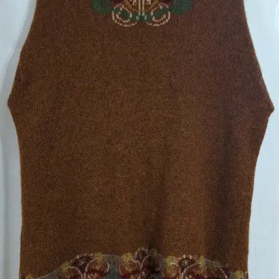 [BUNJANG] DKNY Embroidered Angora Wool Cardigan / DKNY 자수 앙고라 울가디건