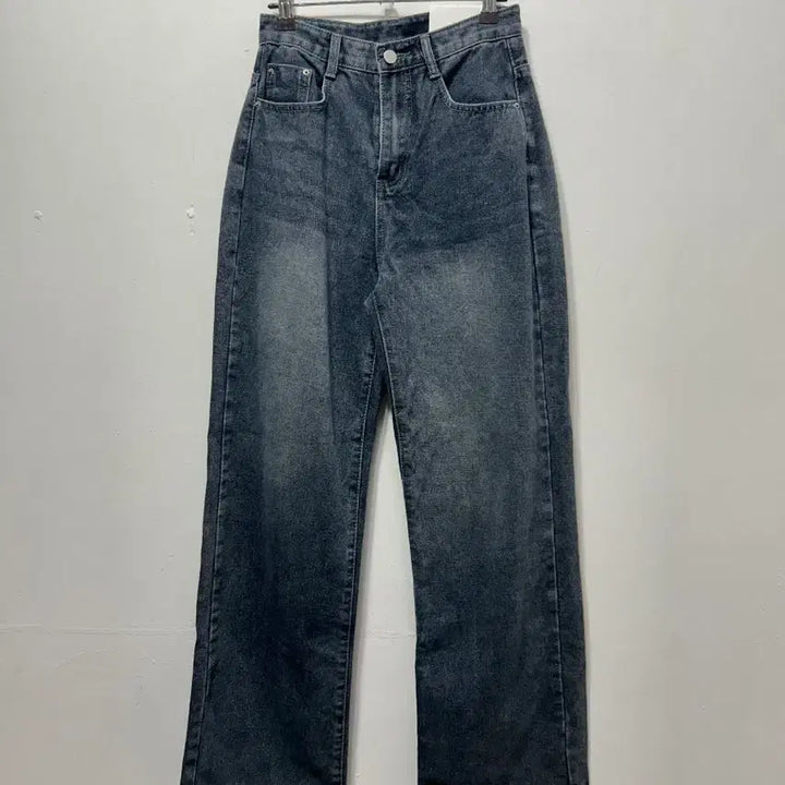 [BUNJANG] F Washed Denim Wide Pants / 워싱 데님 와이드 팬츠 F