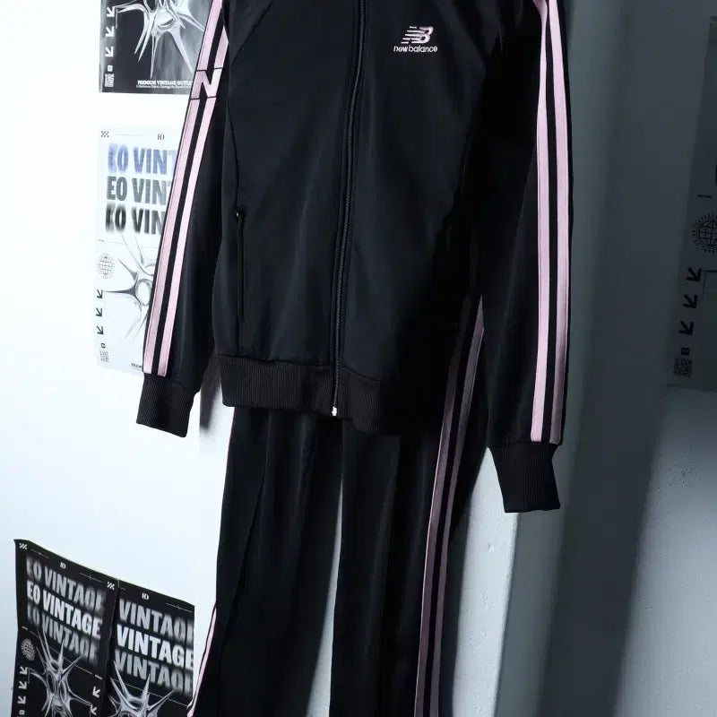 [BUNJANG] New Balance Track Top Jersey / W(S) 뉴발란스 세트 트랙탑 져지 사이드포인트 올드스쿨-174A6