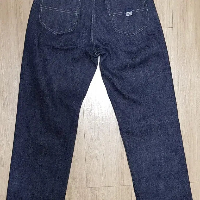 [BUNJANG] Marithe Francois Girbaud Selvedge Raw Denim Pants / 마리떼프랑소와저버 셀비지 생지 다크블루 데님 팬츠