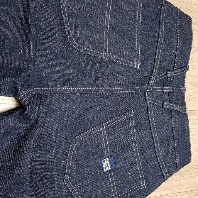 [BUNJANG] Marithe Francois Girbaud Selvedge Raw Denim Pants / 마리떼프랑소와저버 셀비지 생지 다크블루 데님 팬츠