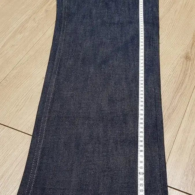 [BUNJANG] Marithe Francois Girbaud Selvedge Raw Denim Pants / 마리떼프랑소와저버 셀비지 생지 다크블루 데님 팬츠