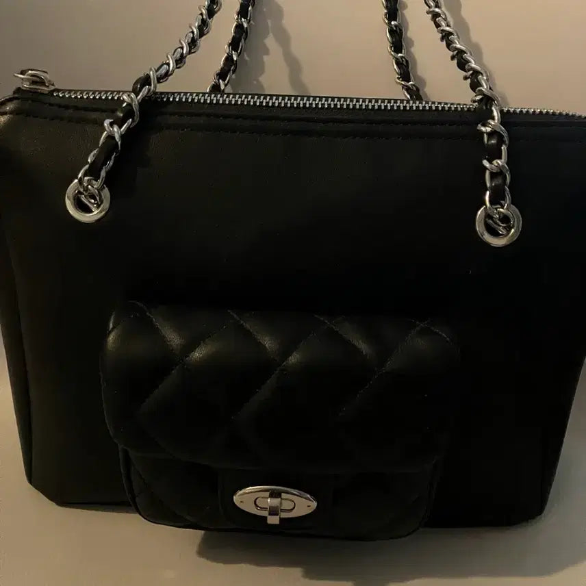 [BUNJANG] Jill Stuart Anna Medium Quilted Chain Shoulder Bag / 새상품)) 질스튜어트 안나 미디움 퀄팅체인 숄더백 가방