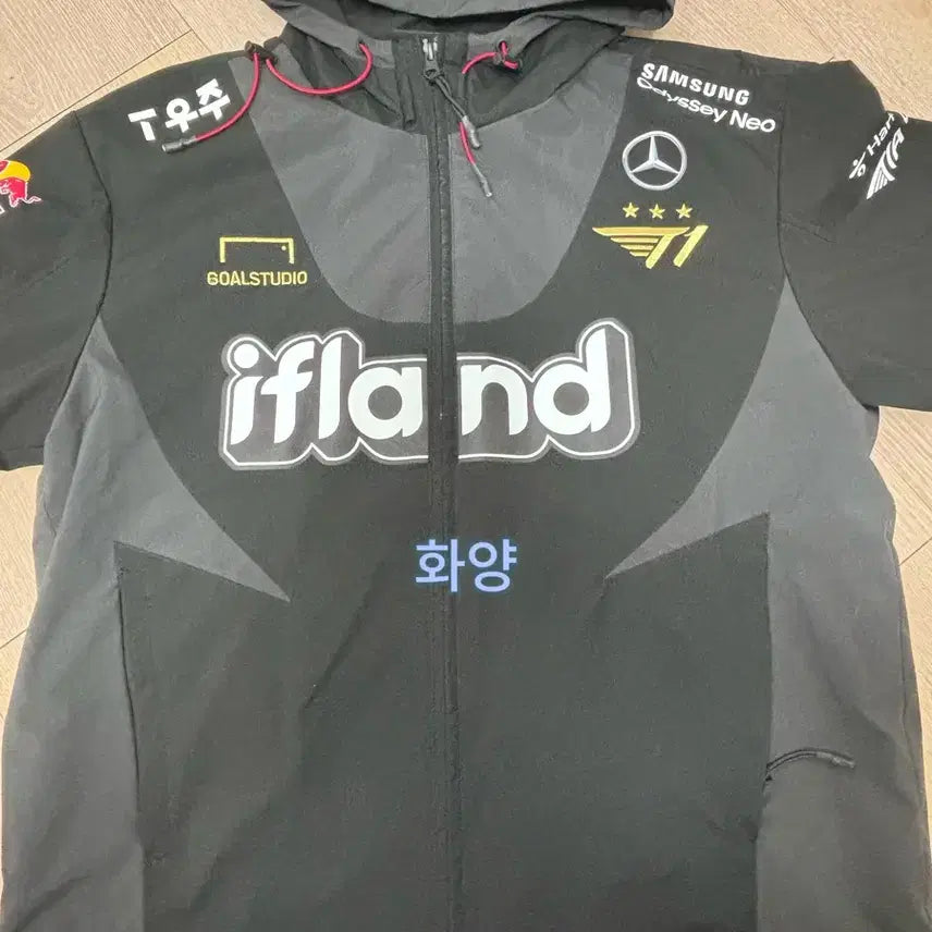 [BUNJANG] T1 Zeus 2023 Worlds Jacket Uniform Black M / 티원 T1 2023 월즈 자켓 유니폼 블랙 M 제우스