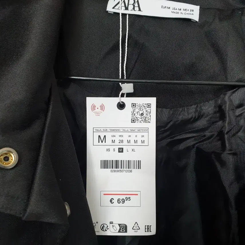 [BUNJANG] ZARA Black Short Cape / 자라 블랙 숏 케이프