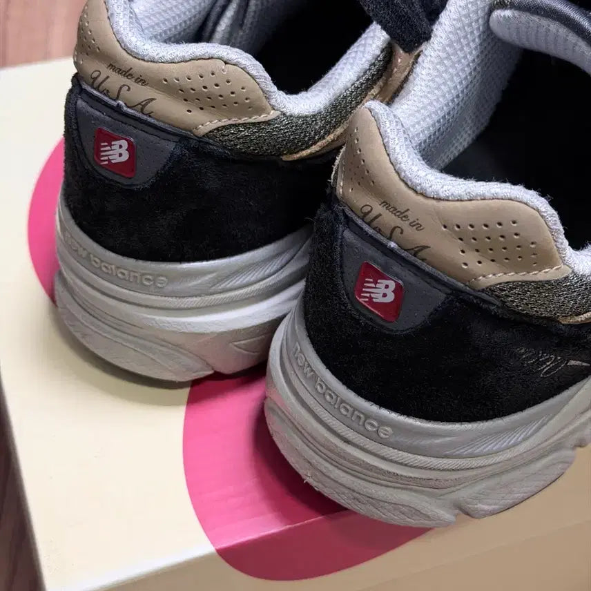 [BUNJANG] New Balance 990v3 Made in USA Black Tan M990BB3 / 뉴발란스 990v3 메이드인usa 블랙탄 275 m990bb3