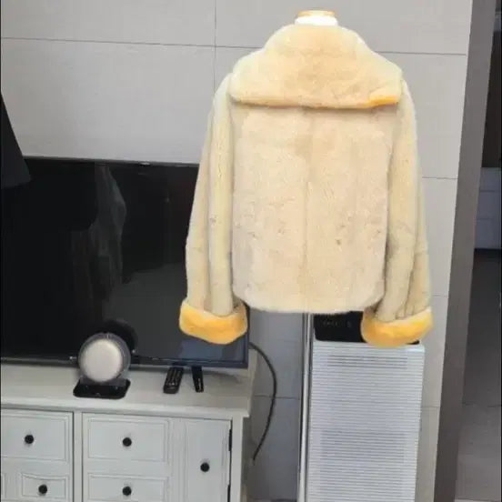 [BUNJANG] Nafa Mink Short Fur Jacket / 나파밍크 퍼 숏 자켓