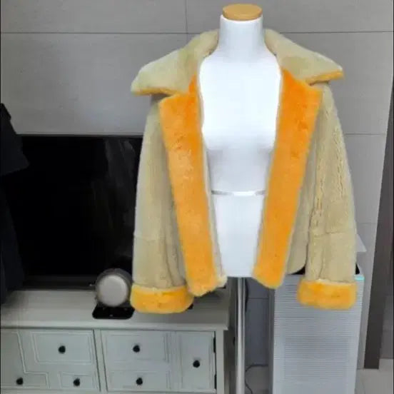 [BUNJANG] Nafa Mink Short Fur Jacket / 나파밍크 퍼 숏 자켓