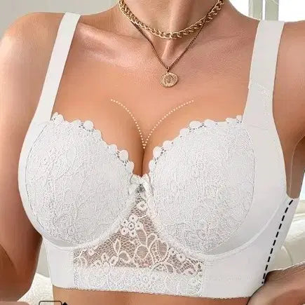 [BUNJANG] Lace Bra 85C White / 레이스 브라 85C 화이트(85B)