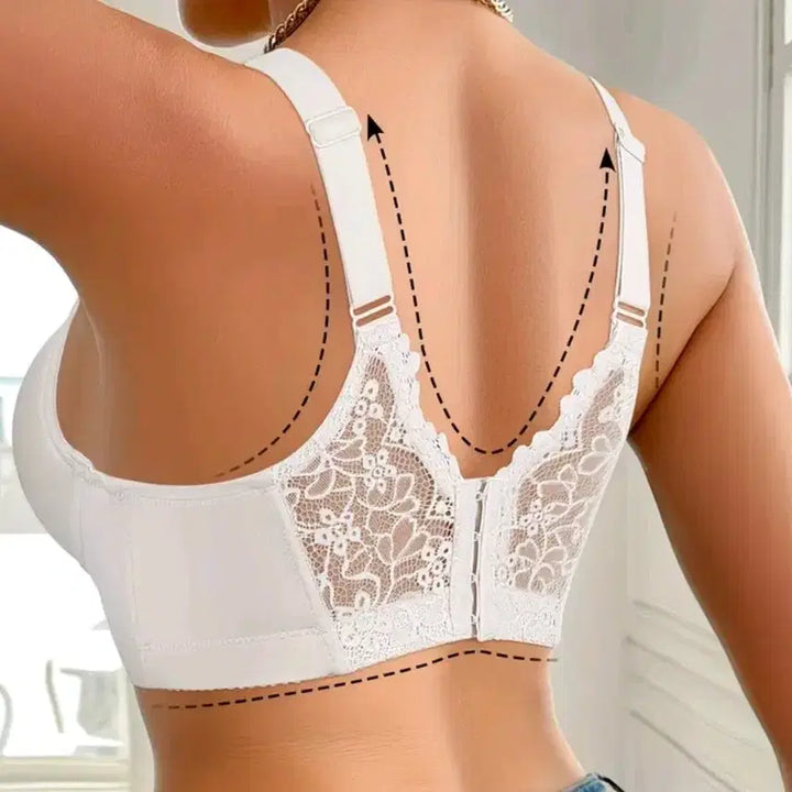 [BUNJANG] Lace Bra 85C White / 레이스 브라 85C 화이트(85B)