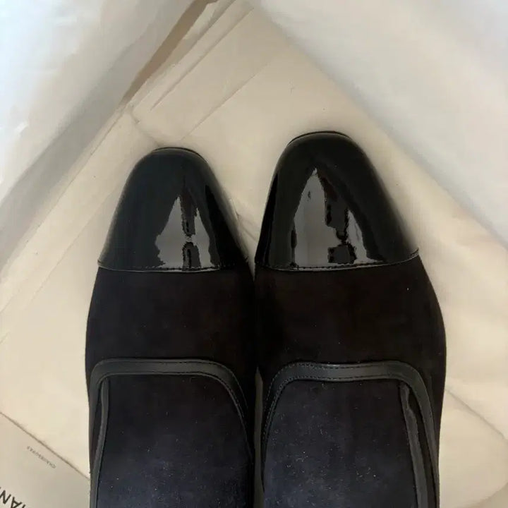 [BUNJANG] Chanel Suede Ankle Boots / 샤넬 블랙 스웨이드 앵클 부츠 쇼핑백 풀셋